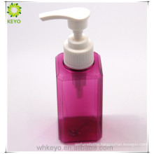 Packaging containers plastic hand wash bottle pump with plastic shampoo bottle caps